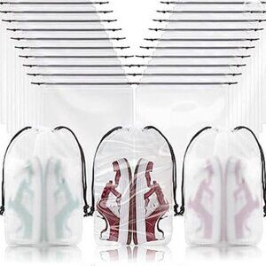 20ct Clear, Bags for Travel, Shoes, Storage, Daily Use, 11.8in X 15.7in, NWOT